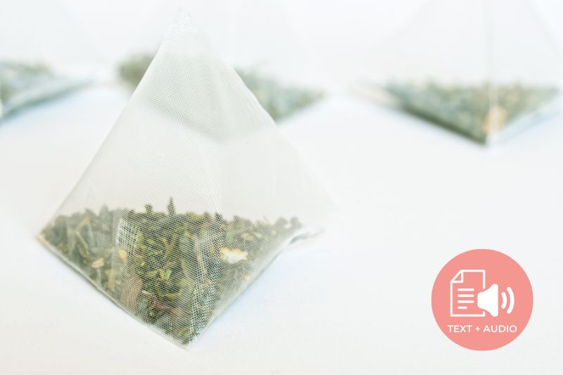 Pyramid tea bags are environmental bad – Good Life Tea